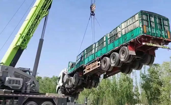 宝塔区道路脱困救援案例